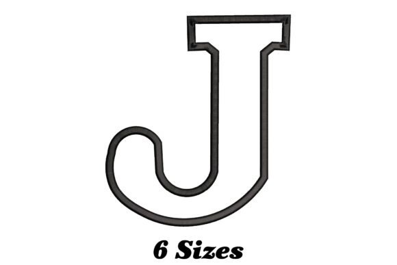 Alphabet Letter J for Small Business Merch